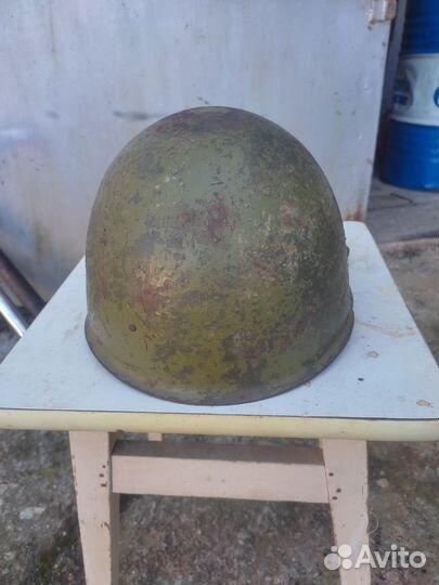 Стальной шлем каска сш 40