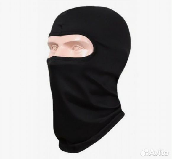 Тактический балаклава подшлемник маска черная