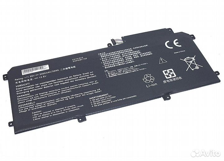 Аккумулятор C31N1610-3S1P к Asus ZenBook UX330, UX