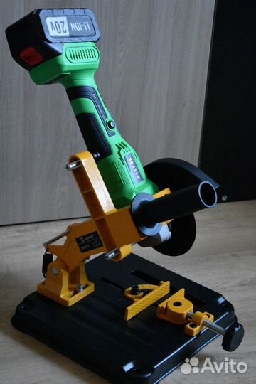 Болгарка аккумуляторная+Стойка для ушм