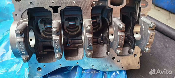 Блок двигателя Renault Logan 1.6