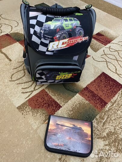 Рюкзак ортопедический +пенал