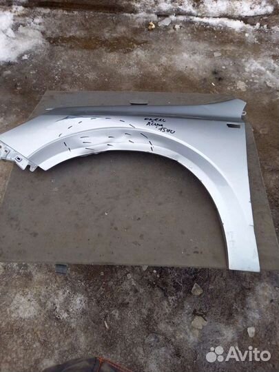 Крыло переднее левое opel astra