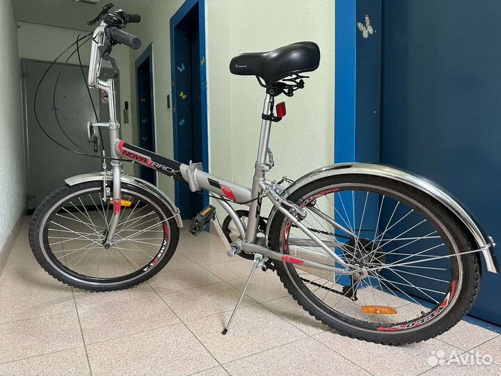 Велосипед складной novatrack 24 6 скоростей