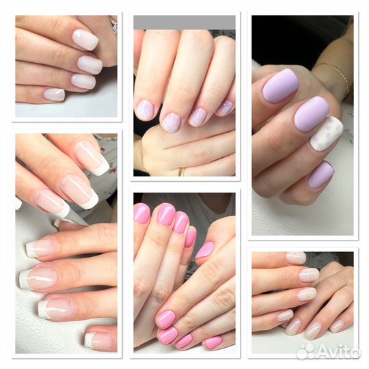 Маникюр+гель лак