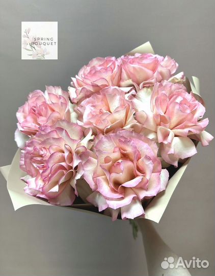 Букет французских роз на заказ