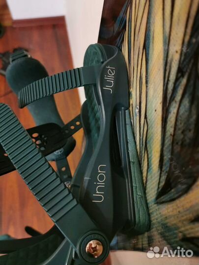 Сноубордические крепления Union Juliet Green, S