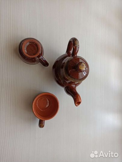 Кофейный сервиз керамика винтаж