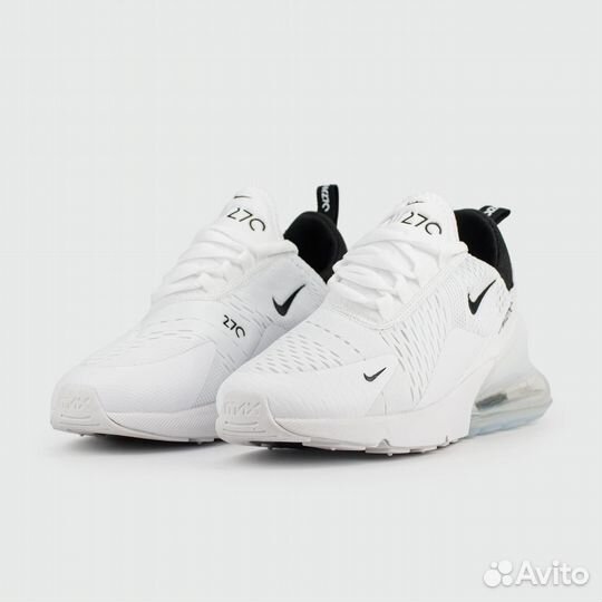 Кроссовки Nike Air Max 270 Triple White (арт. 25540)