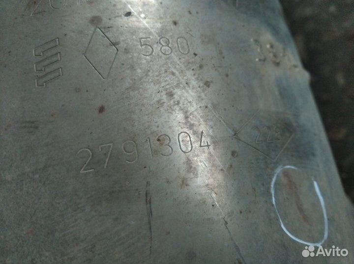 Глушитель в сборе Renault Logan Ii седан 1.6 16кл