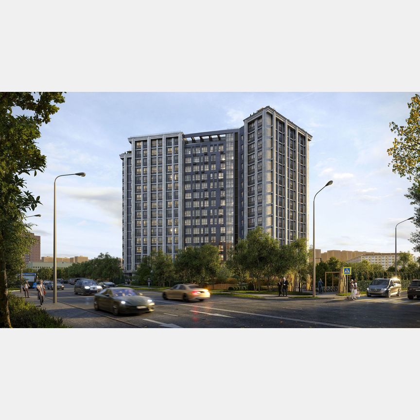 3-к. квартира, 64,2 м², 14/16 эт.