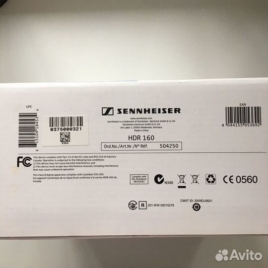 Sennheiser ce0560 hotsell