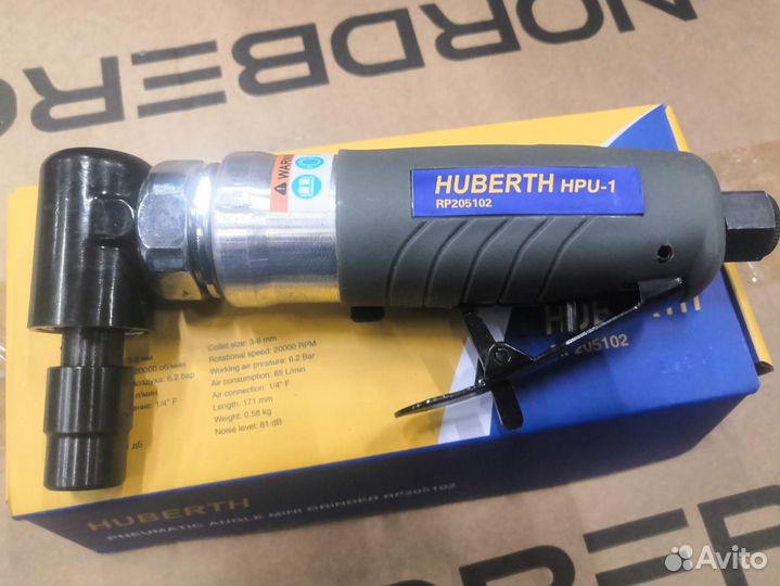 Пневматическая зачистная шлифовальная мини машинка