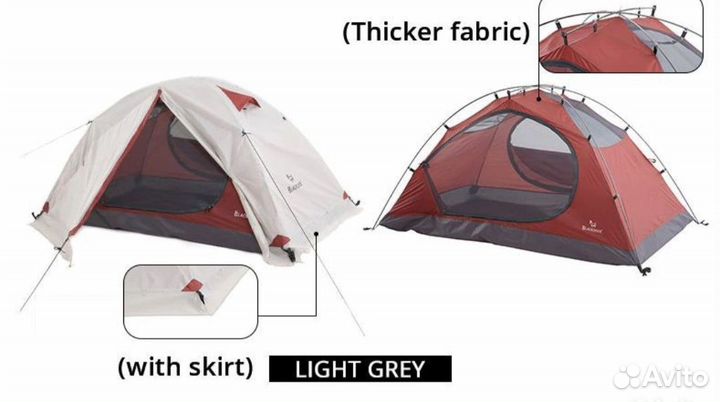 Палатка туристическая 2 местная