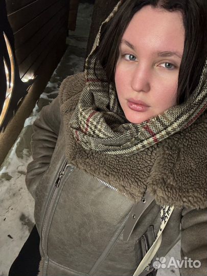 Дубленка женская зимняя