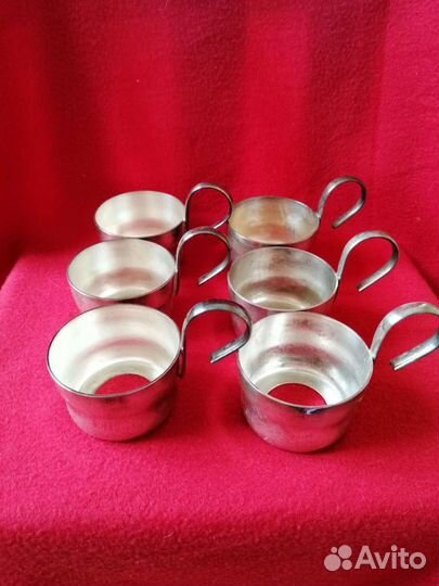 Подстаканники посеребренные sternegg
