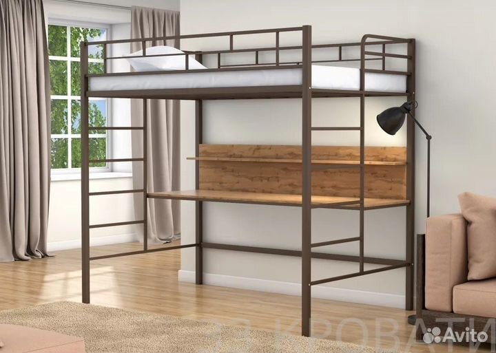 Детская кровать чердак