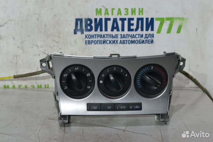 Блок управления печкой Мазда Mazda 3 BL
