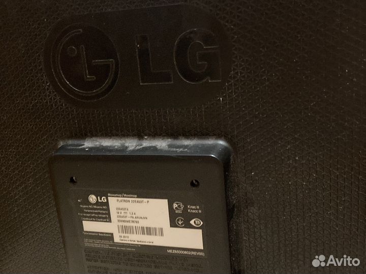 Монитор lg на запчасти