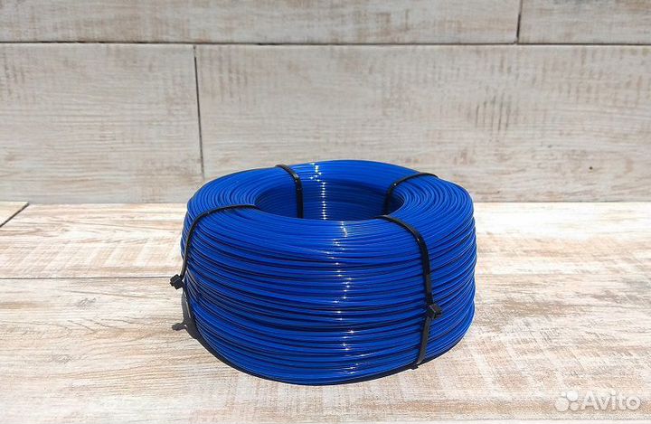 Petg Пластик для 3Д принтера синий 1.75мм