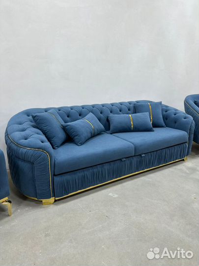 Диван и 2 кресла