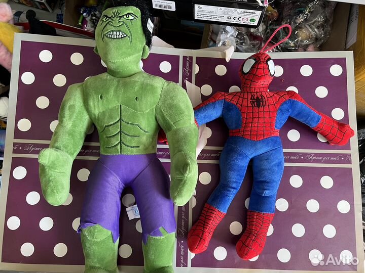 Супер герои мягкие