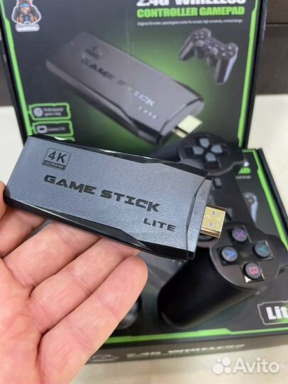 Приставка Game Stick 4K 10000 игр 8/16/32 бит