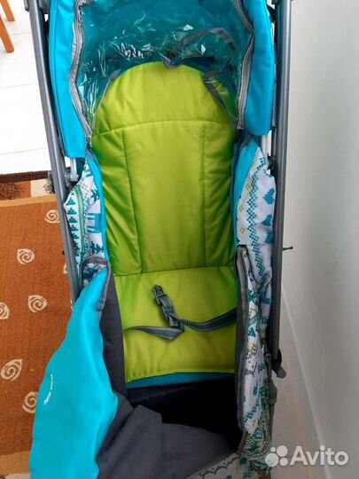 Детские санки коляска с колесами