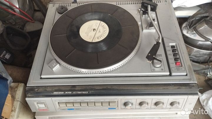 Проигрыватель винила вега 109
