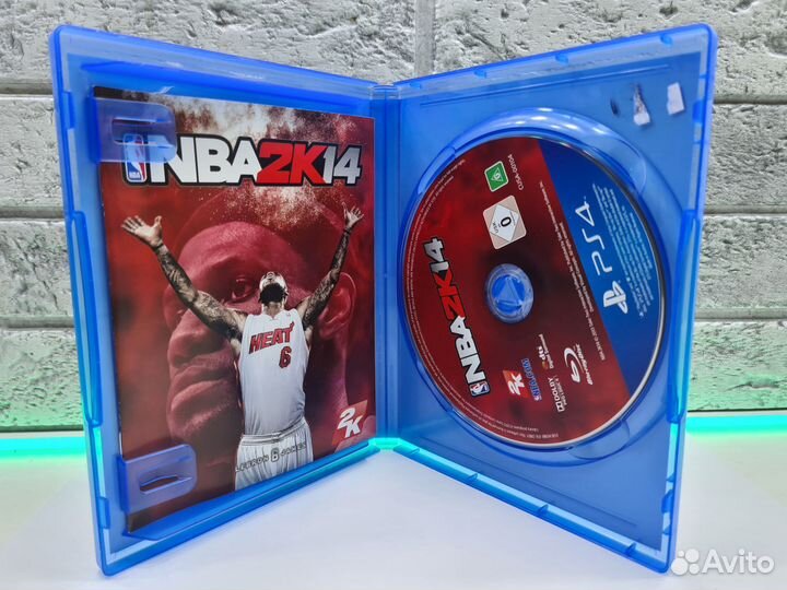 Диск ps4 NBA 2k14