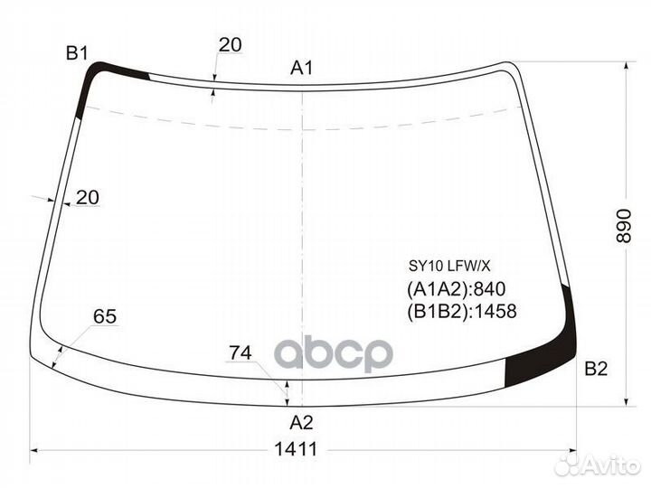 Стекло лобовое nissan AD/wingroad/sunny califor