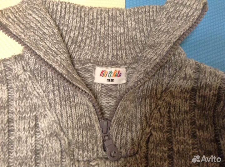 Тёплая кофта (свитер) 92р