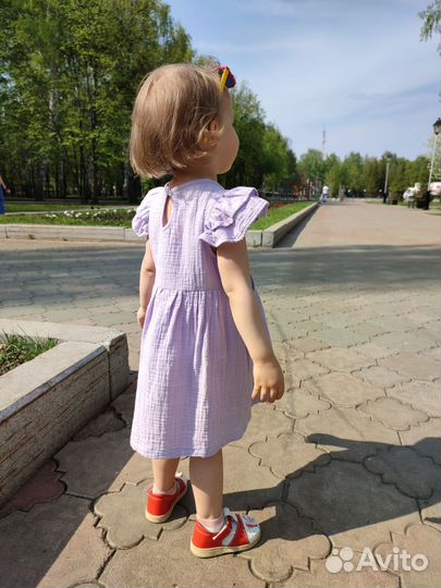 Муслиновое платье для девочки
