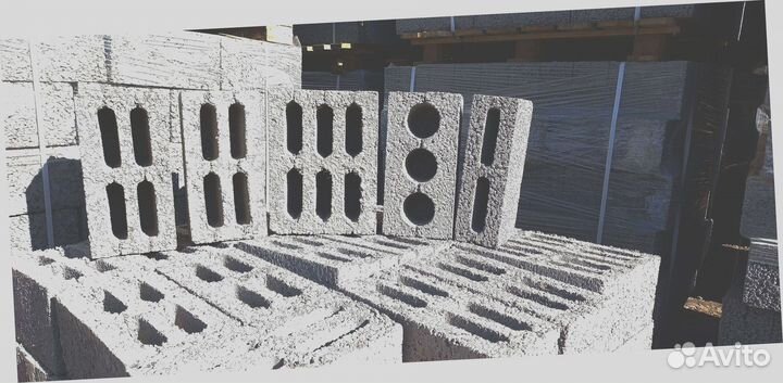 Перегородочные керамзитобетонные блоки ECO 2637