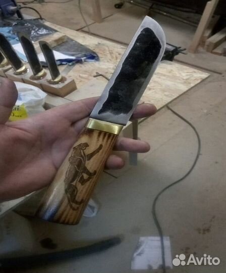 Нож якутский ручной работы