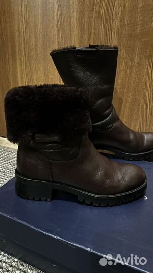 Полусапоги palagio женские зимние 40 размер кожа
