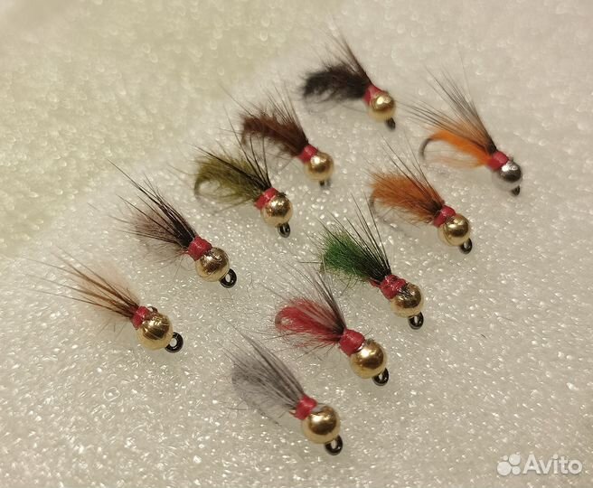 Мушки на хариуса, ленка, 12 шт
