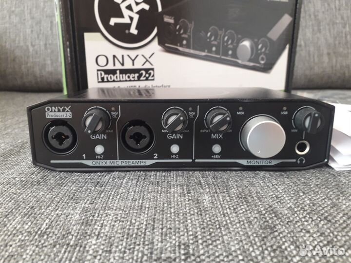 Внешний USB аудио интерфейс Mackie Onyx Producer