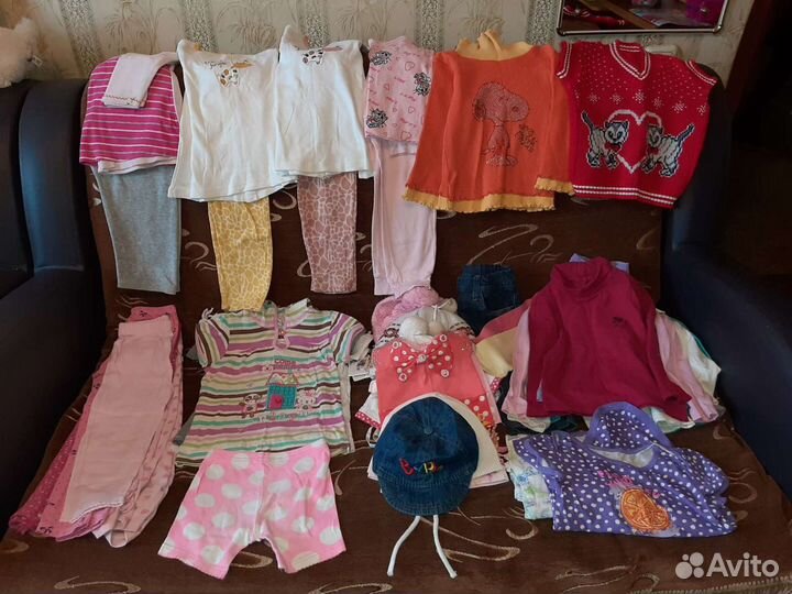 Вещи для девочки 2-4 года рр92-110