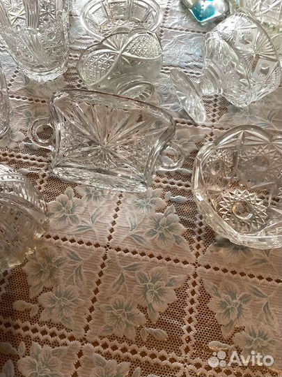 Хрустальная посуда бу