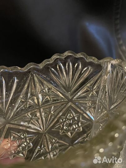 Ваза хрустальная СССР