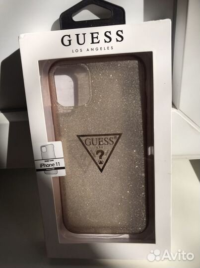 Силиконовый чехол Guess iPhone 11