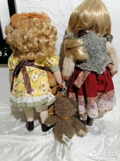 Кукла фарфоровая