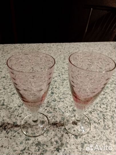 Рюмки цветное стекло СССР