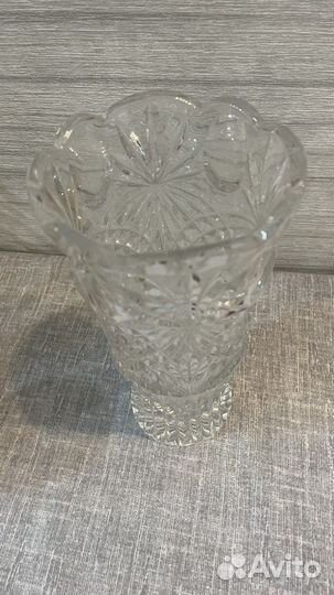 Ваза хрустальная СССР