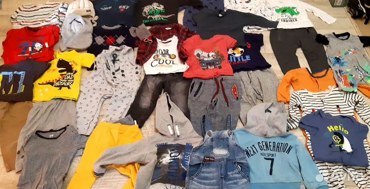Детские вещи пакетом на мальчика76/86/92