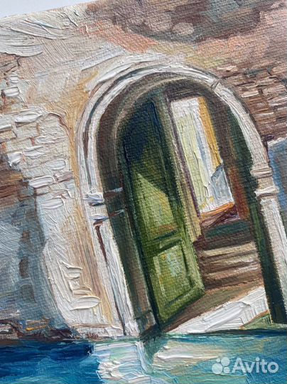 Картина маслом Венеция