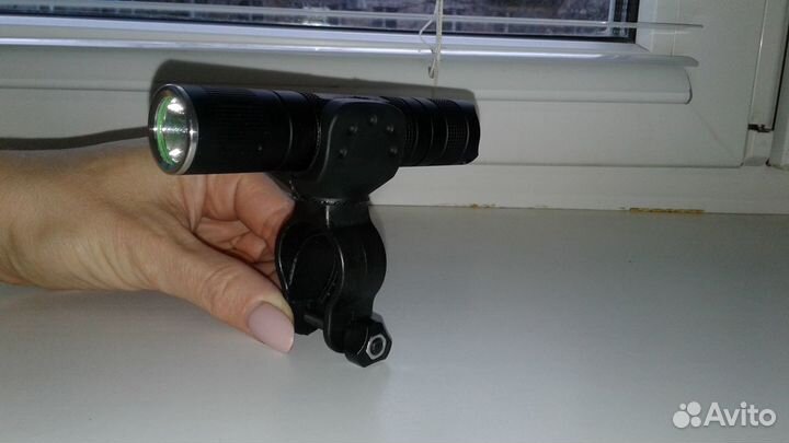 Крепление для фонарика на руль велосипеда