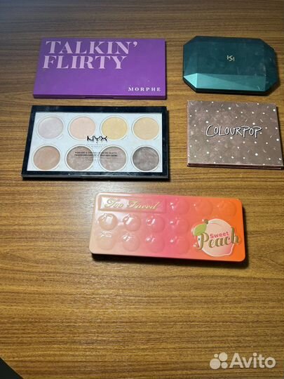 Палетки теней проф