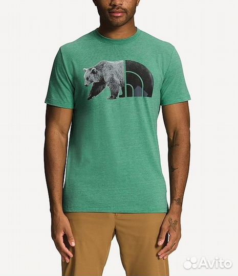 The North Face Футболка S/S Tri-Blend Bear Tee